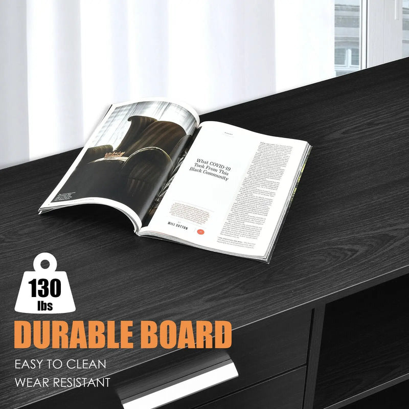 3-Drawer Mobile Lateral File Cabinet Printer Stand by DirectDeals