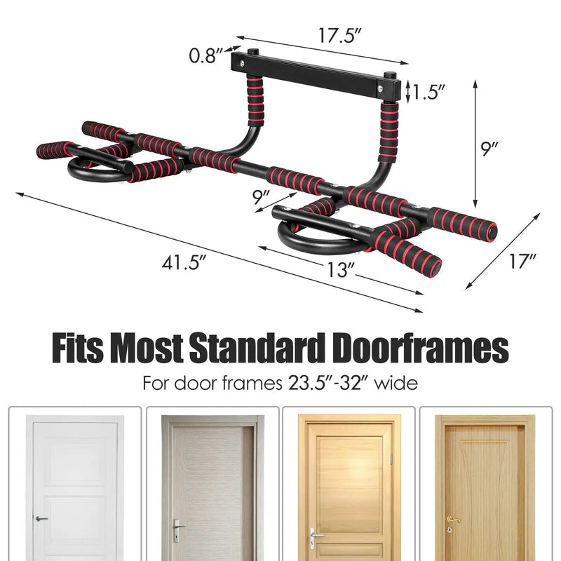 Multi-Purpose Pull Up Bar for Doorway by DirectDeals