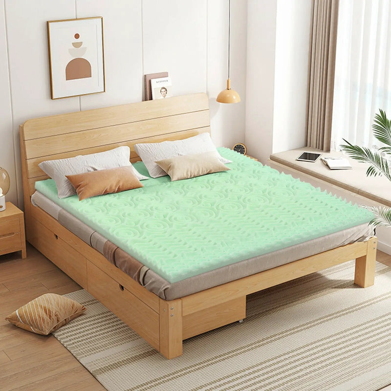 3 Inch Comfortable Mattress Topper Cooling Air Foam by DirectDeals
