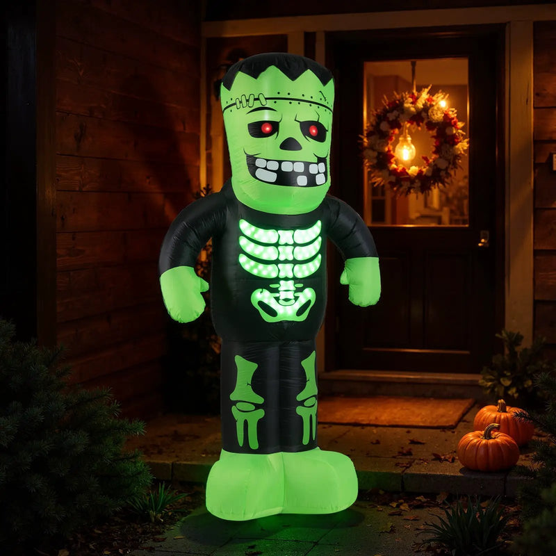8.4 Feet Tall Halloween Inflatable Decoration Blow up Frankenstein Decoration by DirectDeals