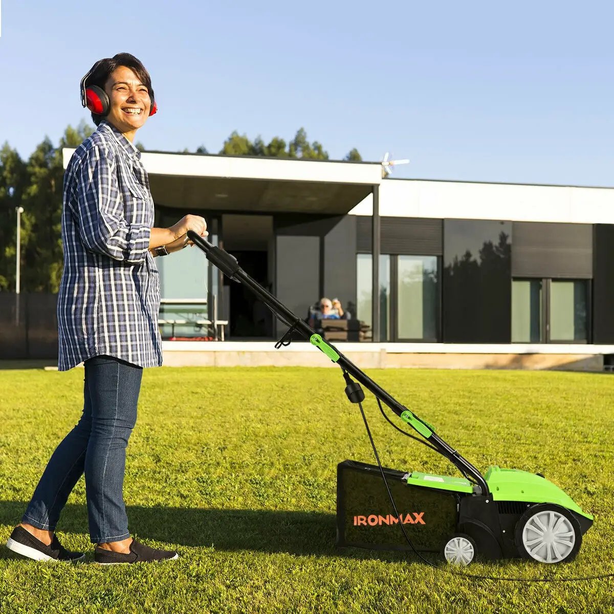 24V Ride On Tractor for Kids Electric Vehicle with Detachable Trailer and Remote Control by DirectDeals