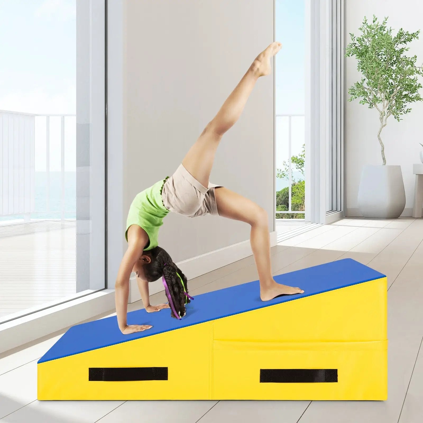Incline Wedge Ramp Gymnastics Mat by DirectDeals