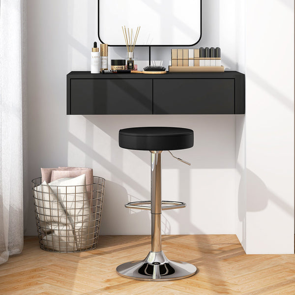 1 PC Round Bar Stool Adjustable Swivel Pub Chair, photo 2 of 10