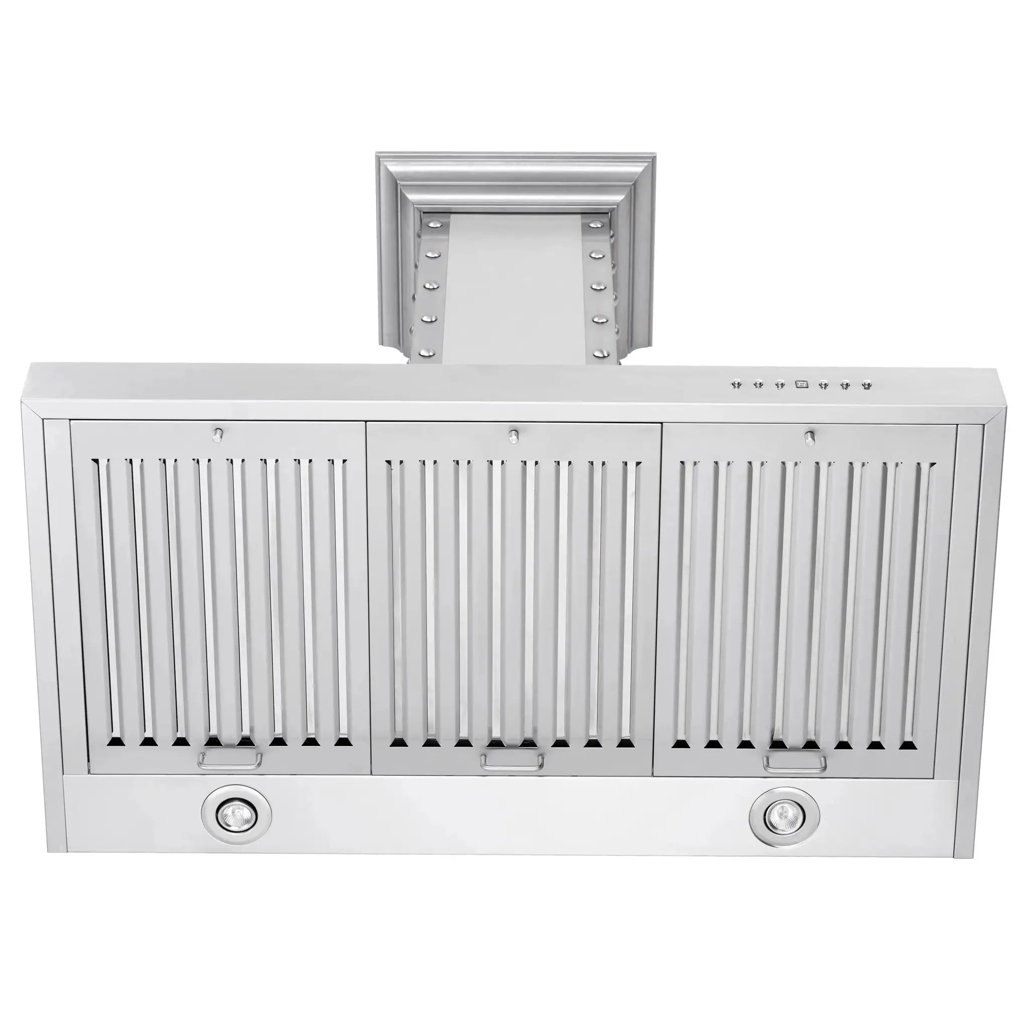 ZLINE 36" Designer Series Stainless Island Range Hood, KB2i-4SSXS-36 by Farmhouse Kitchen and Bath