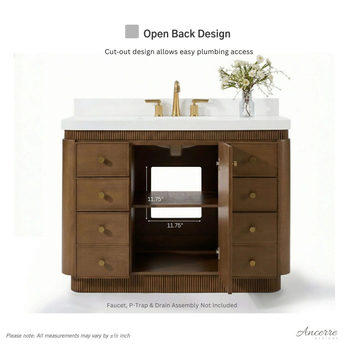 Aston 42" Bath Vanity Set by Ancerre Designs