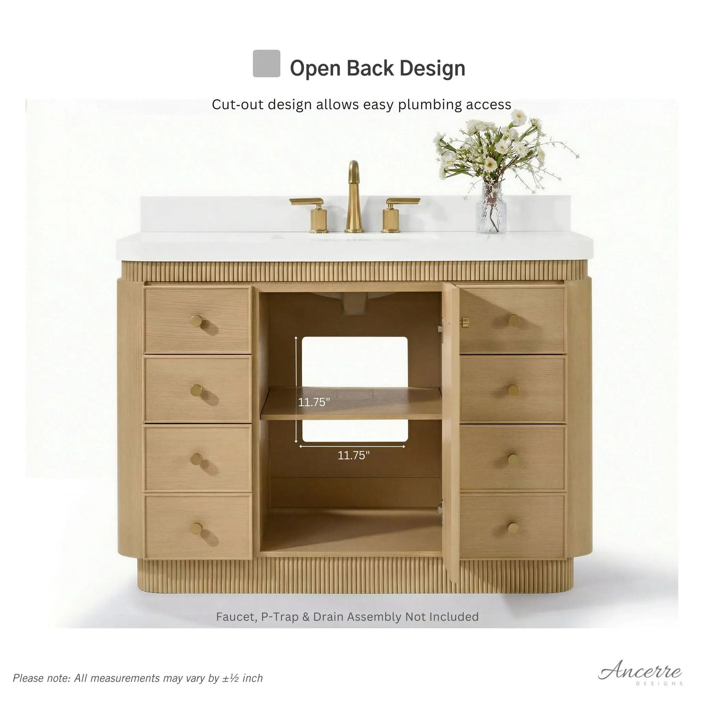 Aston 42" Bath Vanity Set by Ancerre Designs