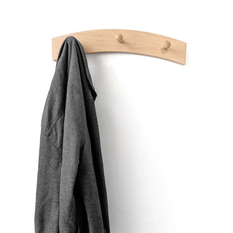 Arch Coat Rack by NookWoodworking