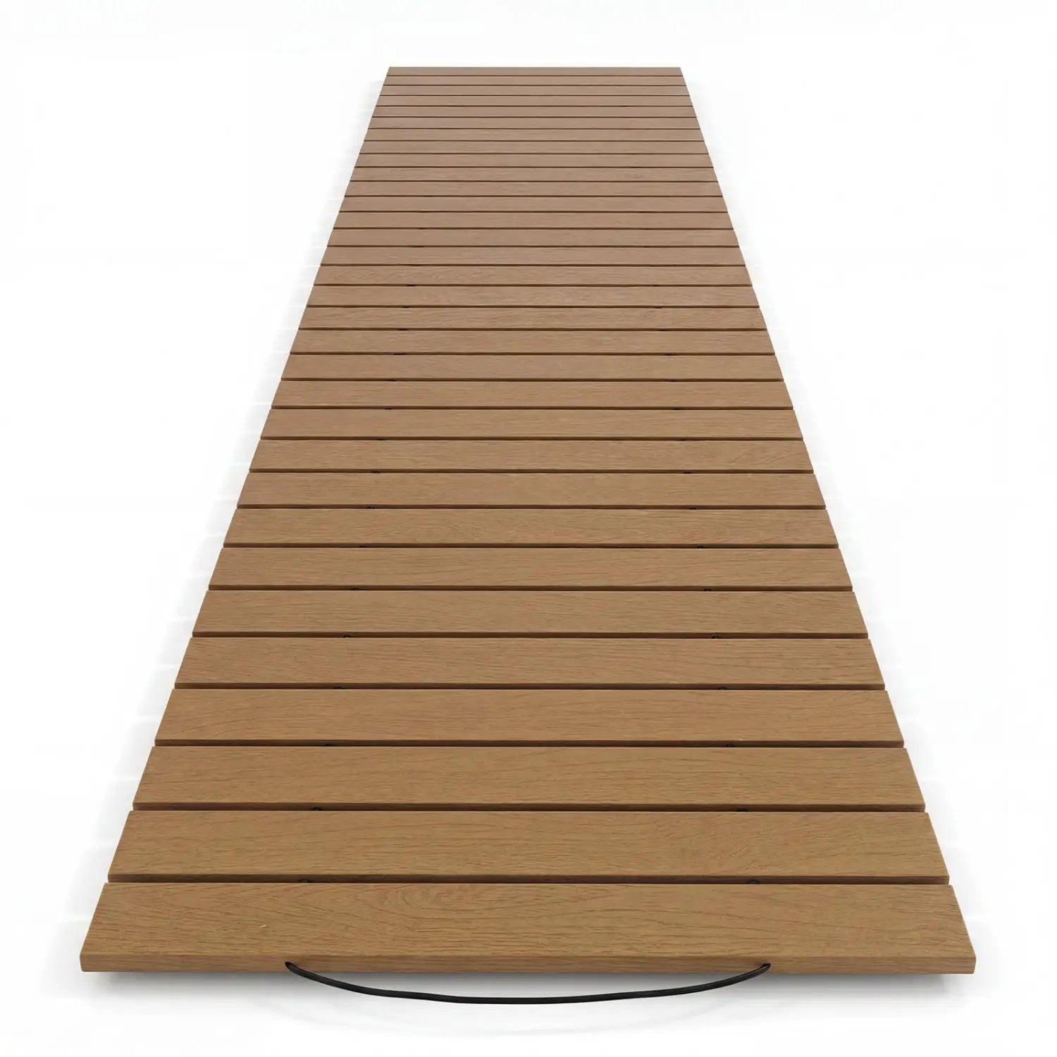 8 Feet Outdoor Pathway Straight Roll-Out Patio Boardwalk by DirectDeals