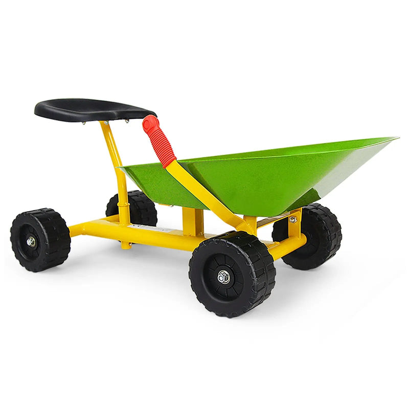 8 Inch Heavy Duty Kids Ride-on Sand Dumper with 4 Wheels by DirectDeals