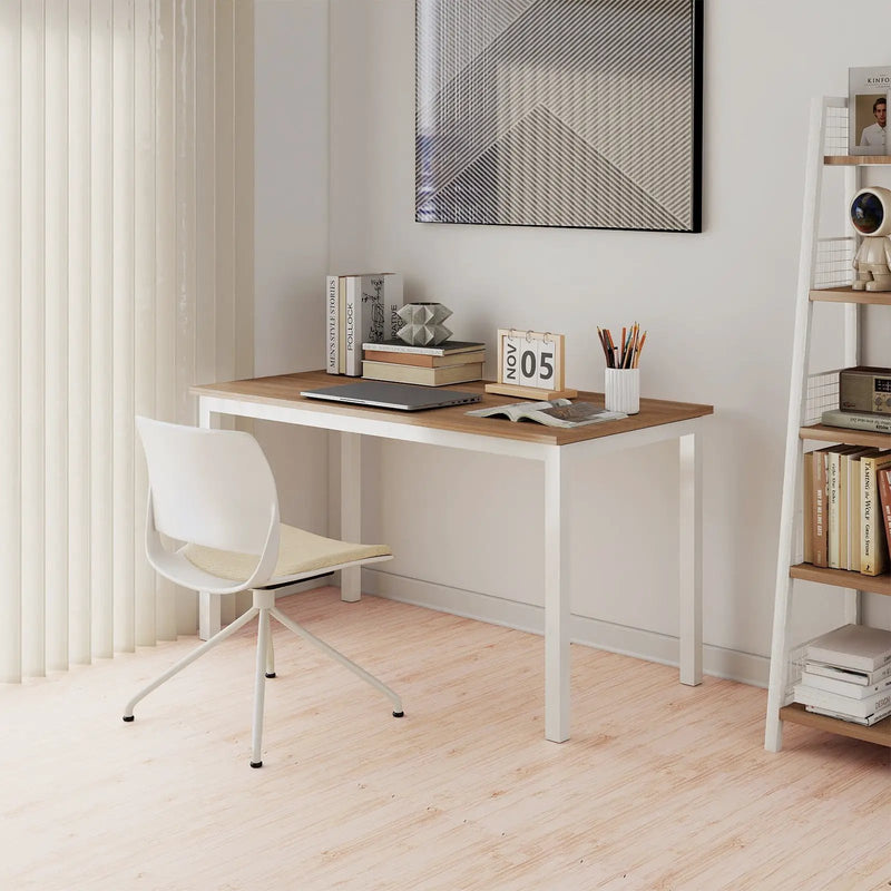 8 Pieces EVA Foam Floor Tiles with Wood Texture by DirectDeals
