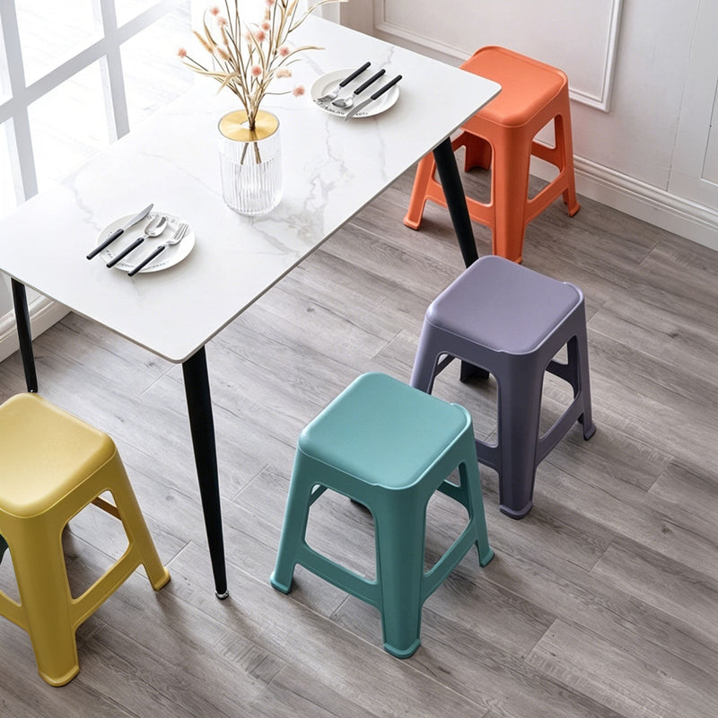 10 Pack Stackable Classroom Stools, 18.8" Height by HouseOfZazla