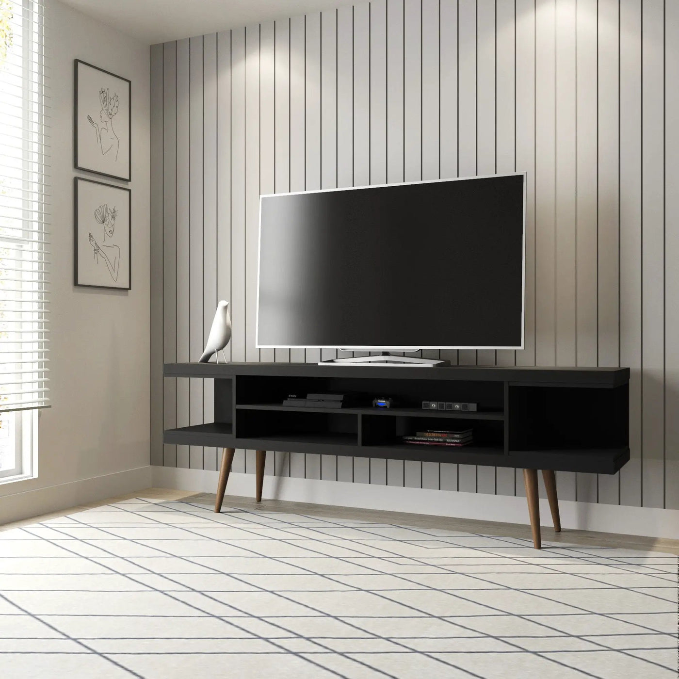Utopia - TV Stand With Ample Storage by HouseOfZazla