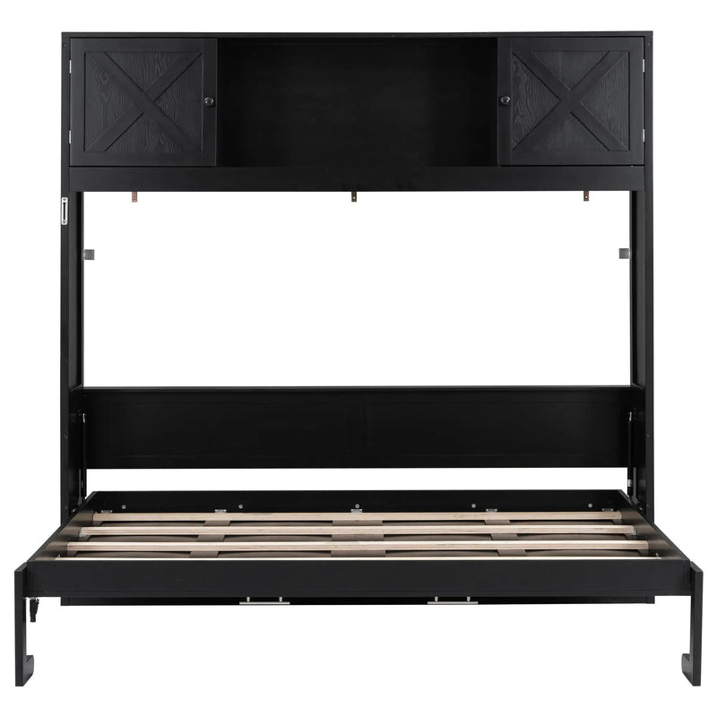 Murphy Bed With Storage Cabinets by HouseOfZazla