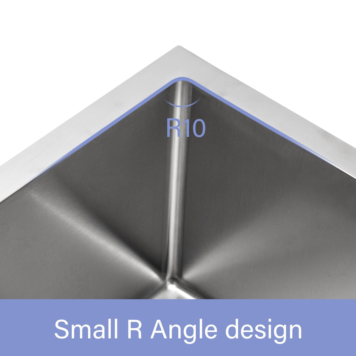 Farmhouse Kitchen Sink Stainless Steel Apron Front with Deep Single Bowl - Gray, photo 16 of 34