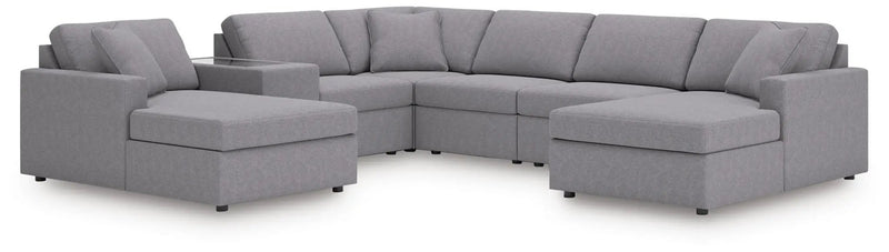 Modmax - Sectional - Granite by Unique Piece Furniture