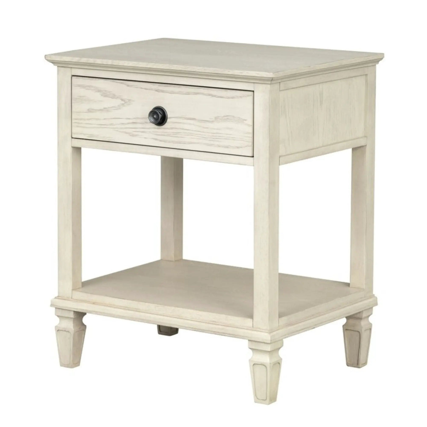 Victoria - Bedside Table With Drawer And Shelf by HouseOfZazla