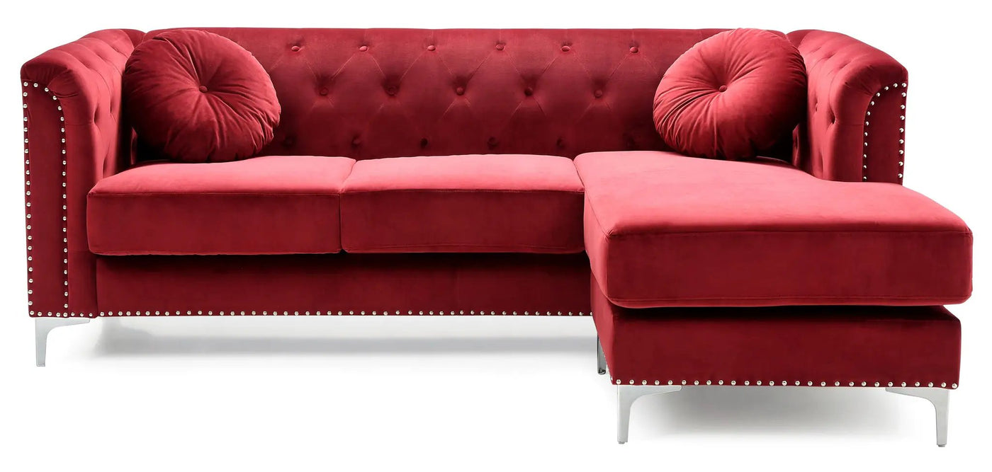 Soft y Micro Suede Sofa Chaise by HouseOfZazla