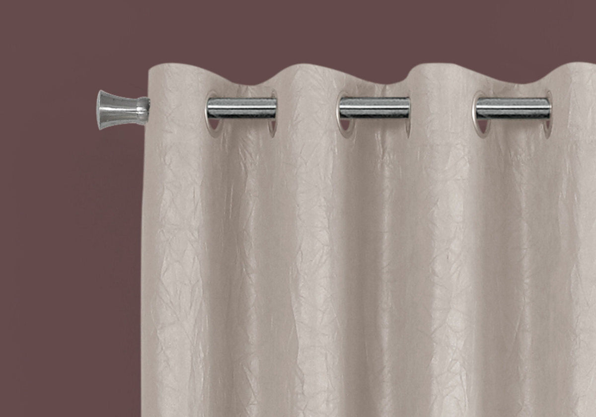 2 Pieces Set Room Darkening Curtain Panels with Grommet - Contemporary Style, photo 24 of 40