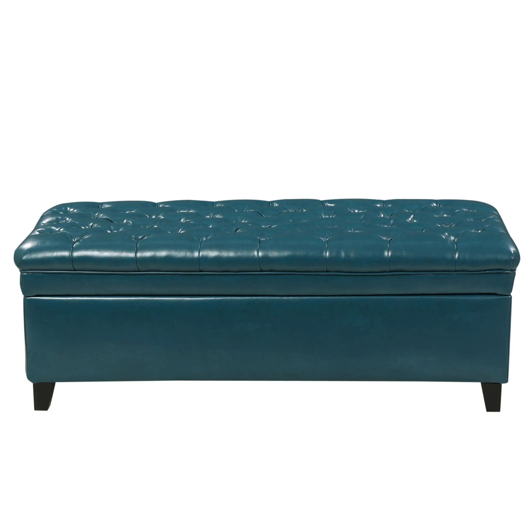 Juliana Storage Ottoman With Birch Legs by HouseOfZazla