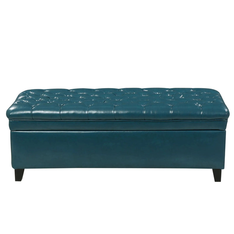 Juliana Storage Ottoman With Birch Legs by HouseOfZazla
