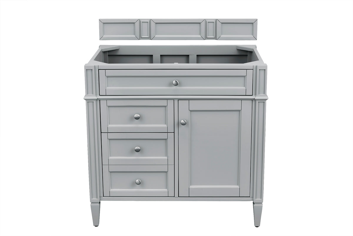 James Martin Brittany 36" Single Bathroom Vanity, Urban Gray, view 14