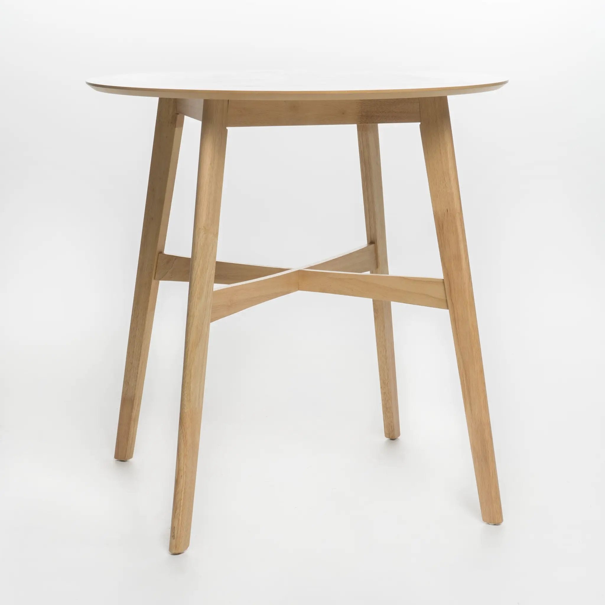 Wood Counter Height Round Dining Table by HouseOfZazla