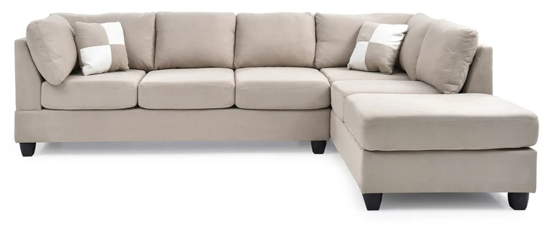 Malone - Comfort Sectional by Unique Piece Furniture