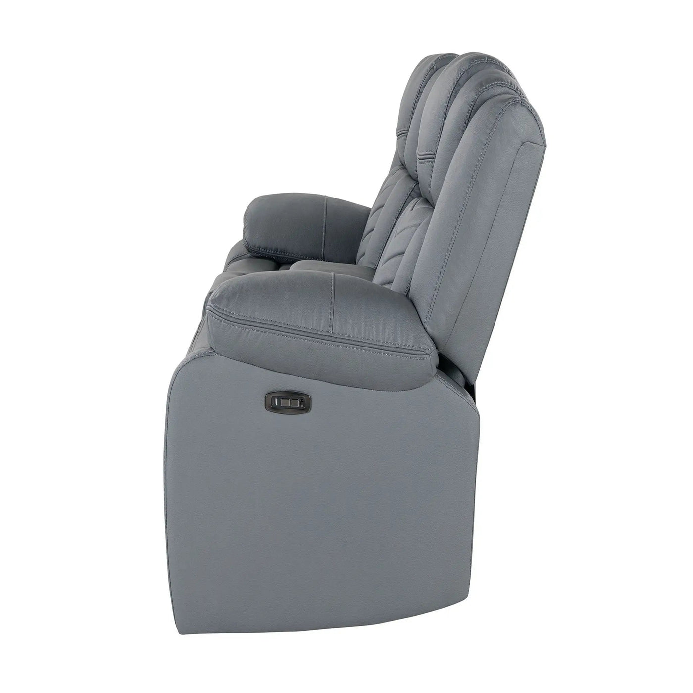 Raize - Power Living Room Set With Storage Console And Cup Holders by HouseOfZazla