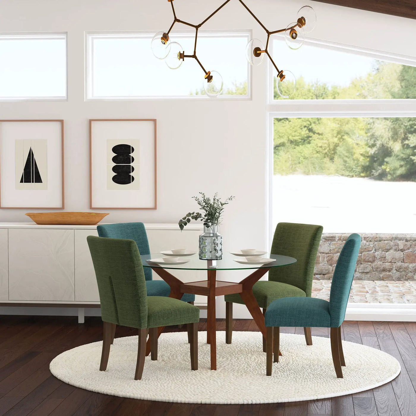 Conifer - Upholstered Dining Side Chair (Set of 2) by HouseOfZazla
