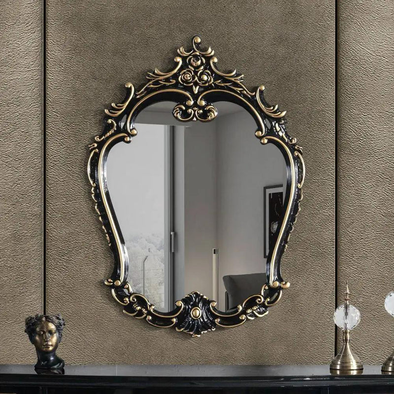Betria - Mirror - Gold & Black by Unique Piece Furniture
