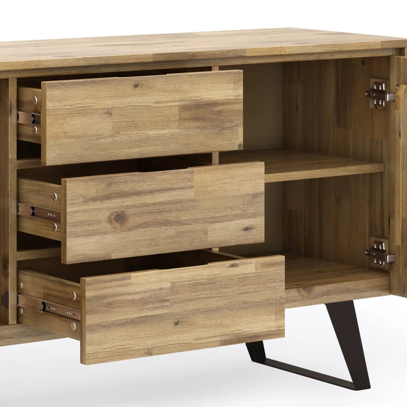Lowry - Modern Industrial Sideboard Buffet by HouseOfZazla