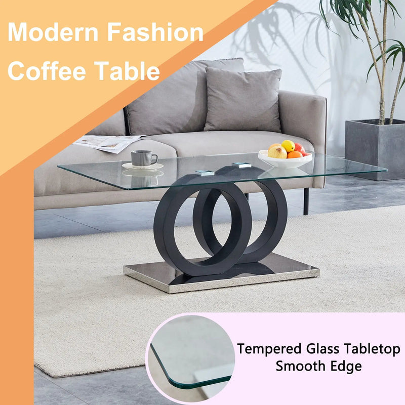 Minimalist Coffee Table - Black by Unique Piece Furniture