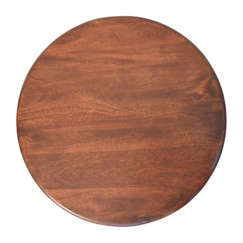 Solid Wood Clara Sculpted Coffee Table by HouseOfZazla