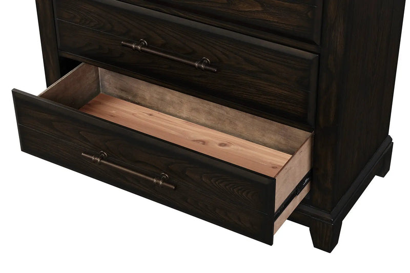 6 Drawer Dresser - Mahogany by HouseOfZazla