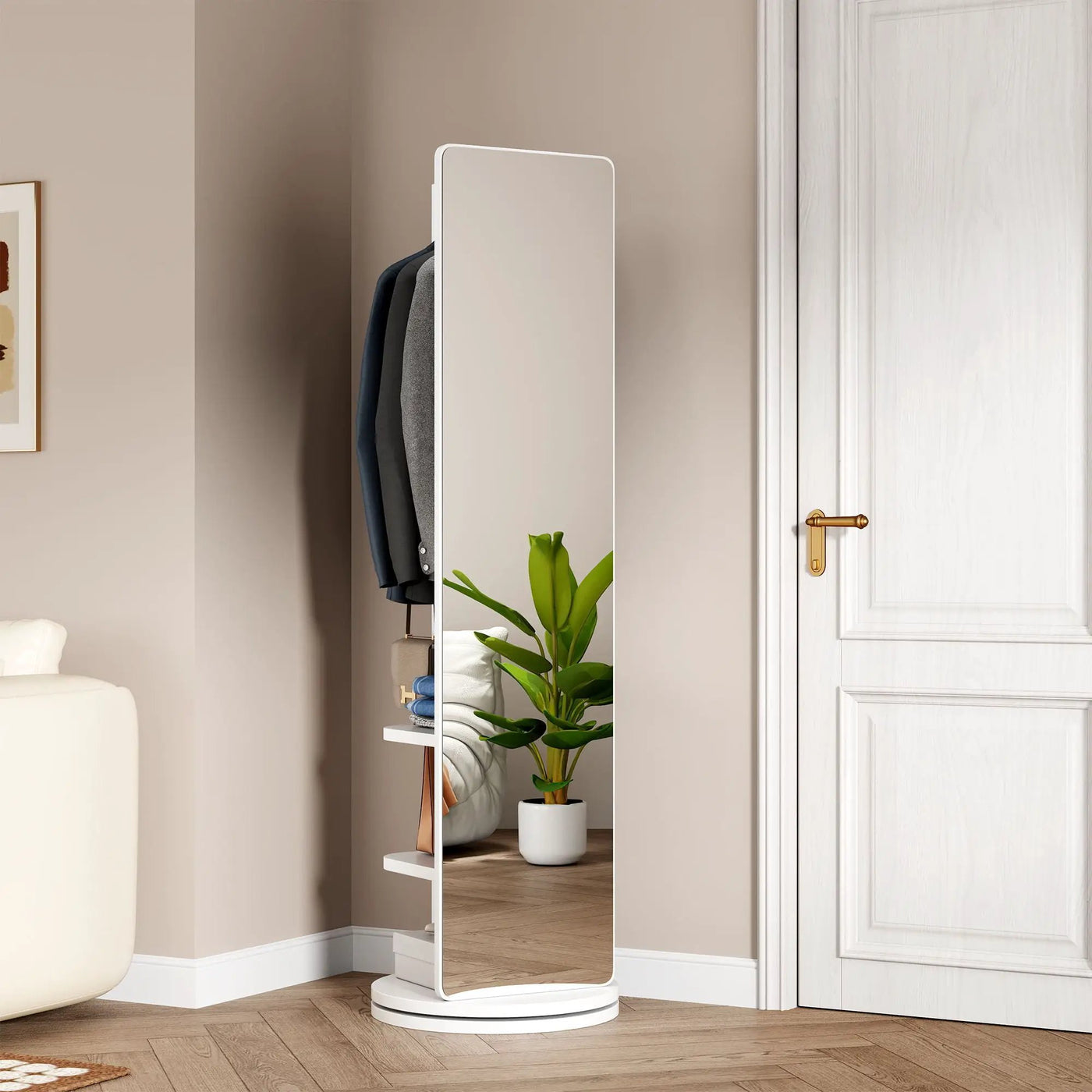 3 In 1 Multifunctional Full-Length Clothing Mirror by HouseOfZazla