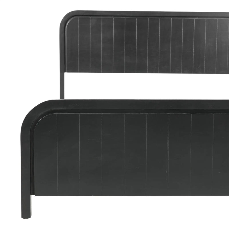 King Bed Frame with Headboard by HouseOfZazla