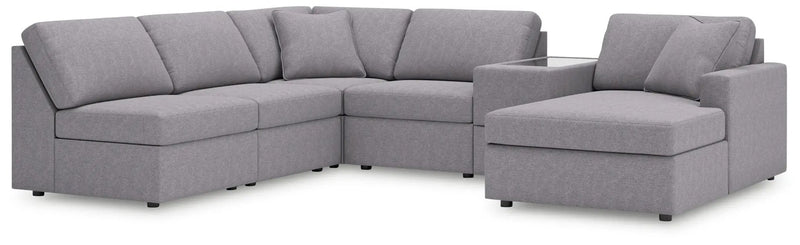 Modmax - Sectional - Granite by Unique Piece Furniture