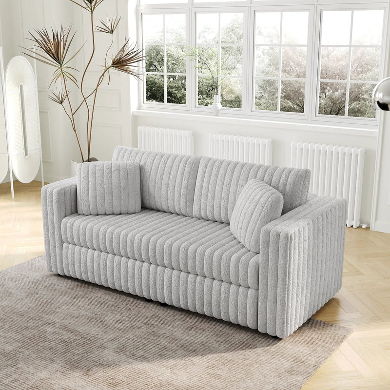 75.6" Soft Modular 2-Person Sofa by HouseOfZazla