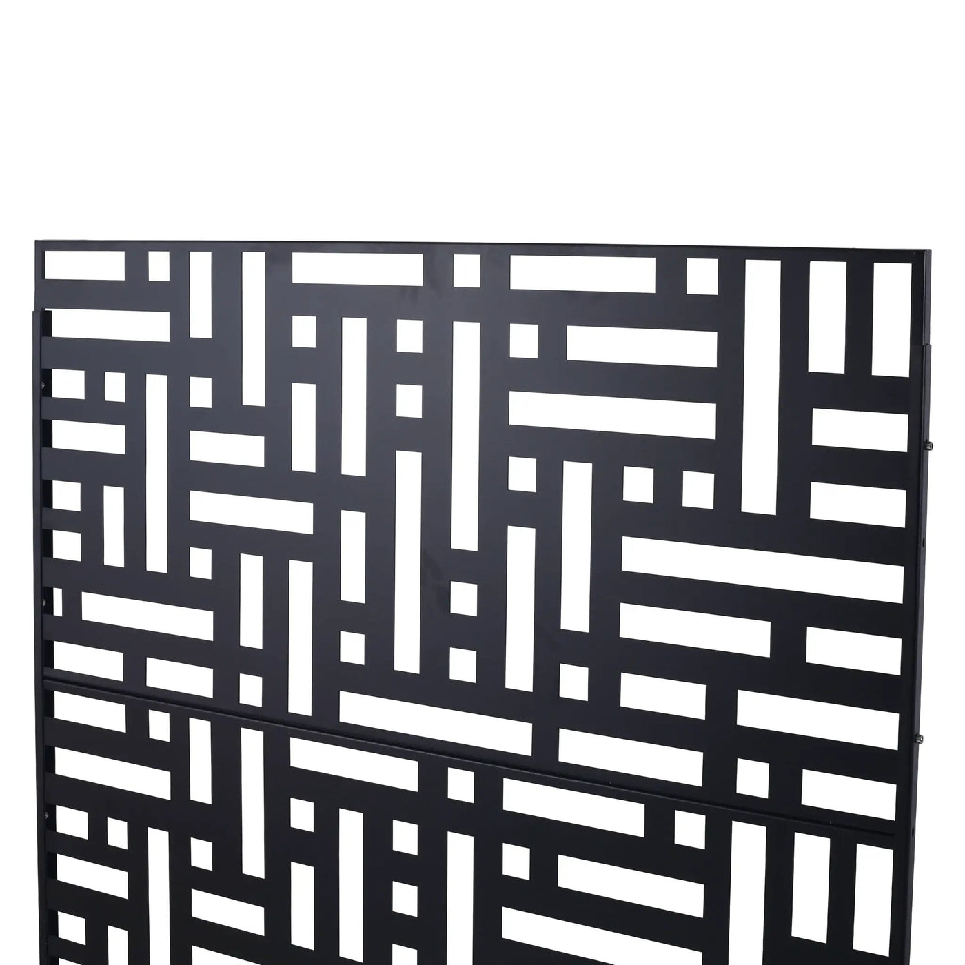Decorative Freestanding Metal Privacy Screen For Indoor & Outdoor Use by HouseOfZazla