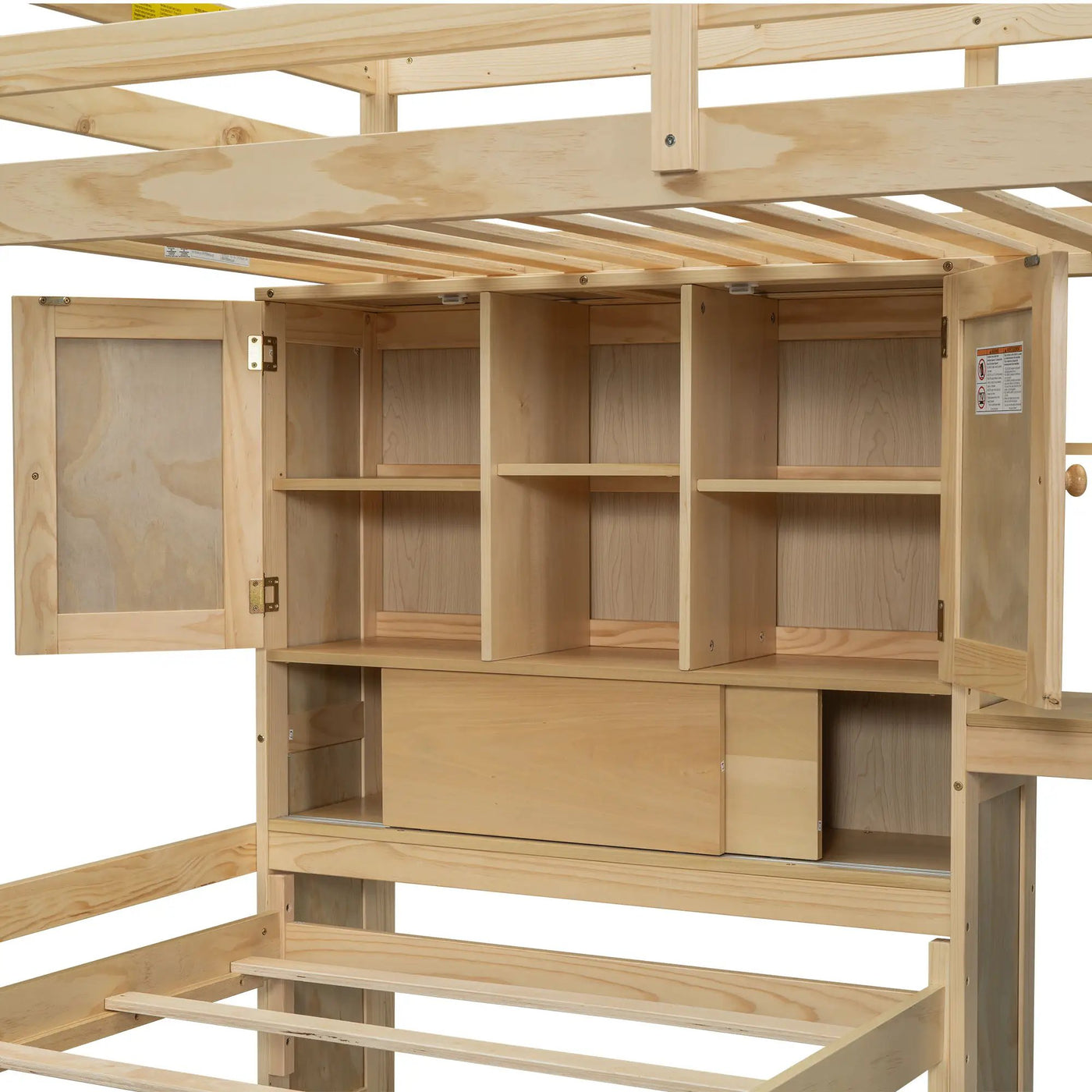 Loft Bed With Built In Desk And Staircase by Unique Piece Furniture