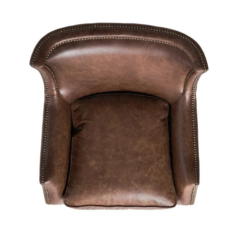 Genuine Leather Single Sofa by HouseOfZazla