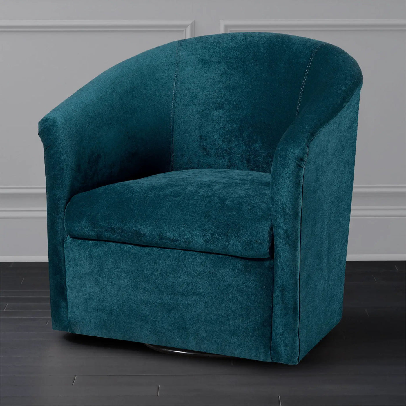 Eden - Swivel Chair With Upholstery And Hardwood Frame by HouseOfZazla