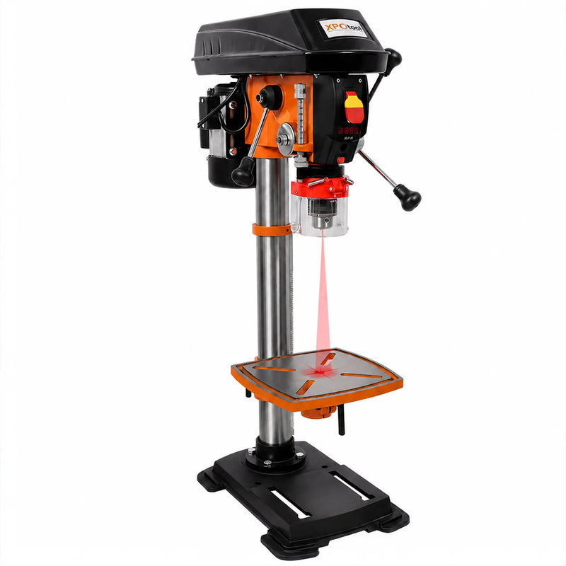 12" Swing Benchtop Drill Press with Laser & Digital Meter by HouseOfZazla