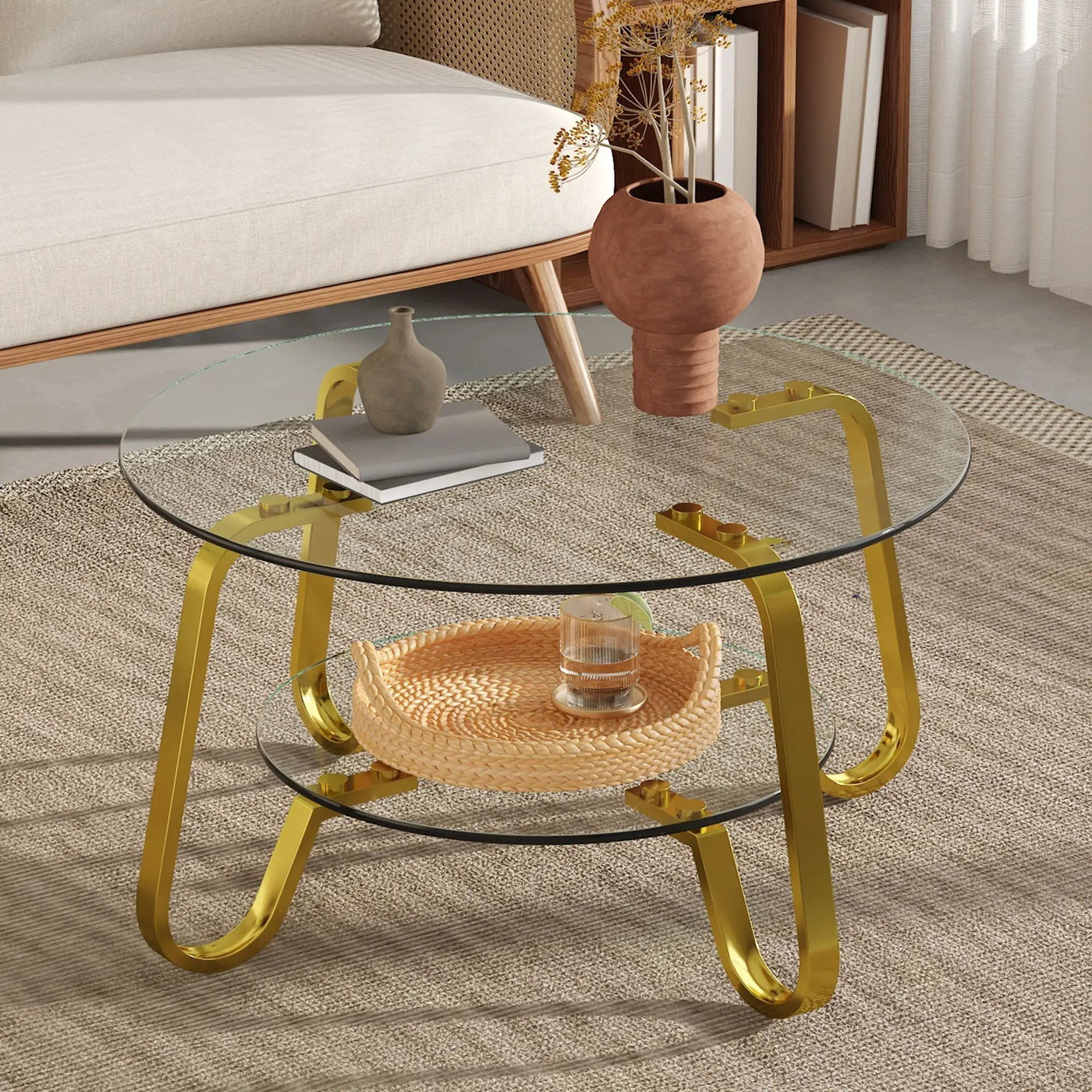 Double Layer Coffee Table by HouseOfZazla