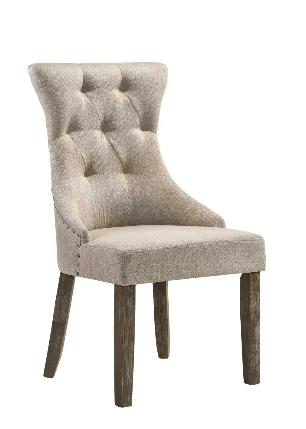Gabrian - Two Tone Reclaimed Side Chair (Set of 2) - Beige / Gray by Unique Piece Furniture