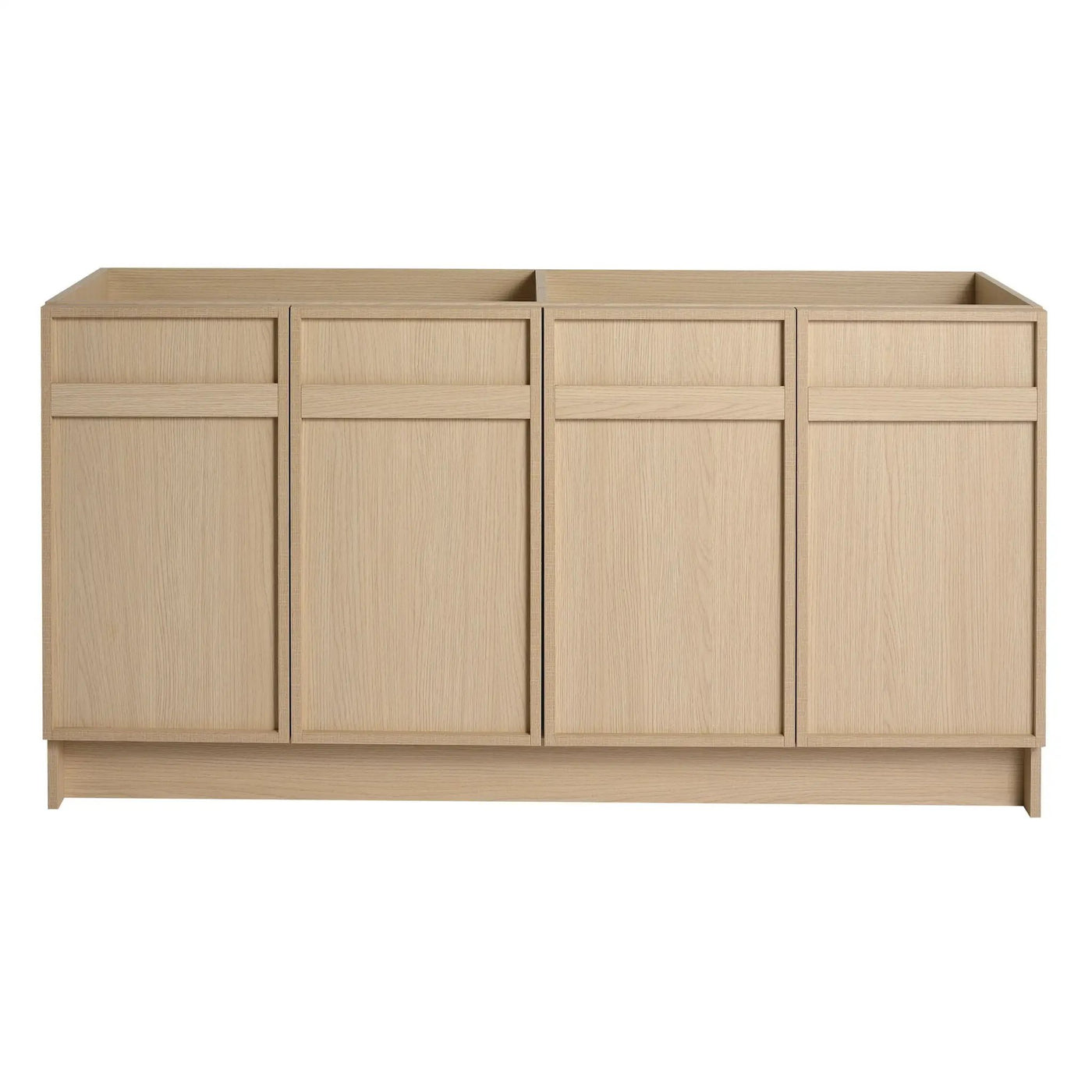 Modern Freestanding Bathroom Vanity with Soft Close Cabinet Doors by HouseOfZazla