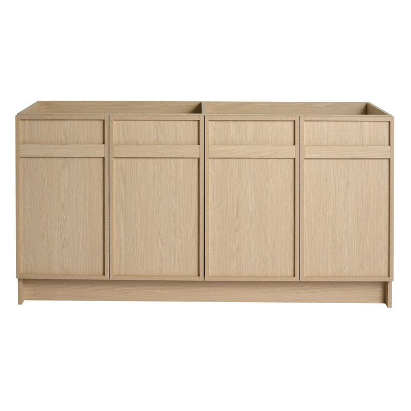 Modern Freestanding Bathroom Vanity & Soft Close Cabinet Doors by Unique Piece Furniture