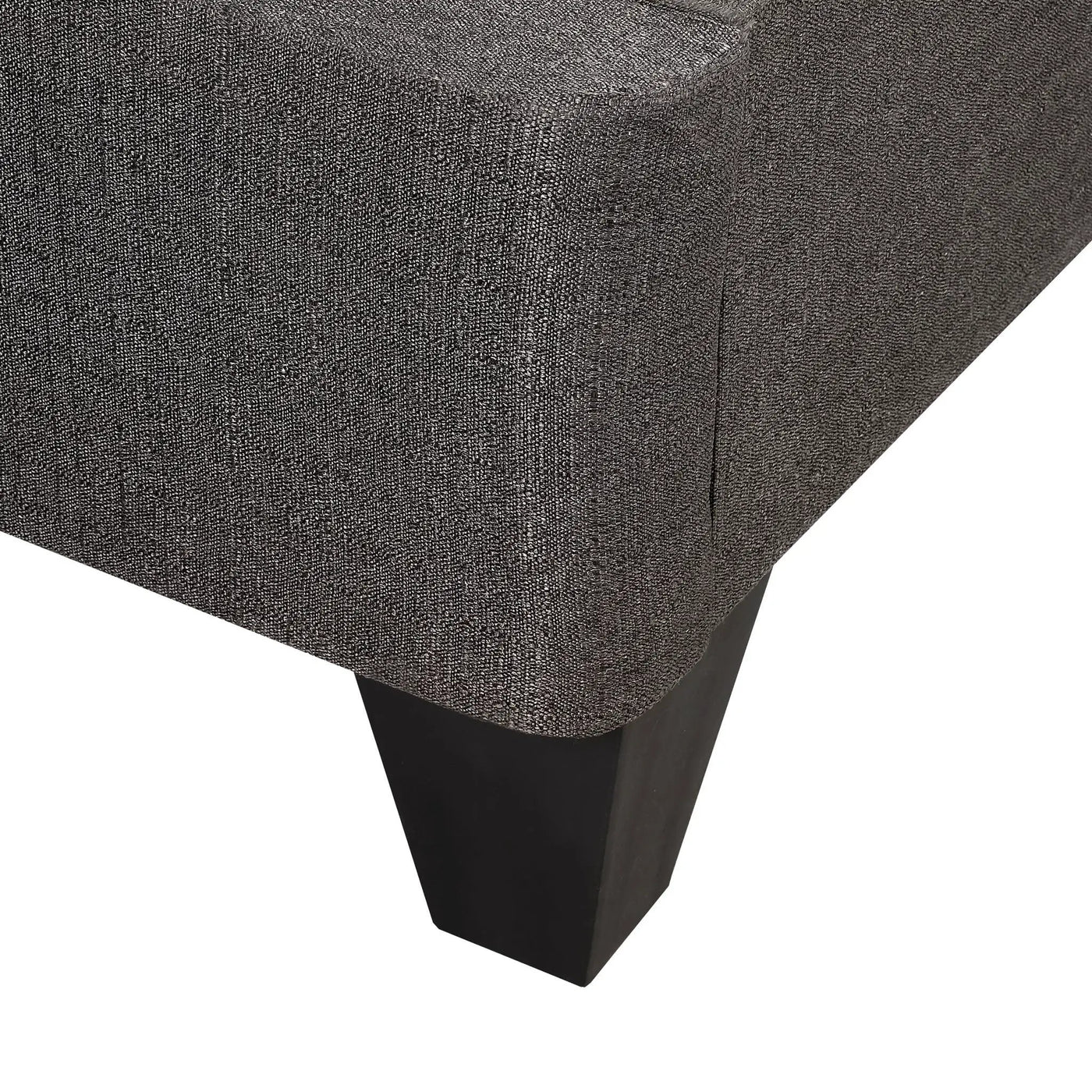 14" Upholstered Platform Bed Base, Mattress Foundation by HouseOfZazla