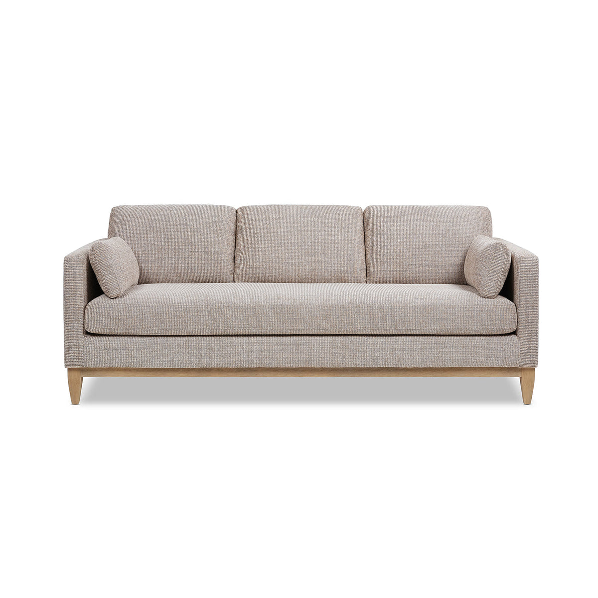 Knox 84" Modern Farmhouse Sofa with Removable Seat Cushion - Stone, photo 5 of 10