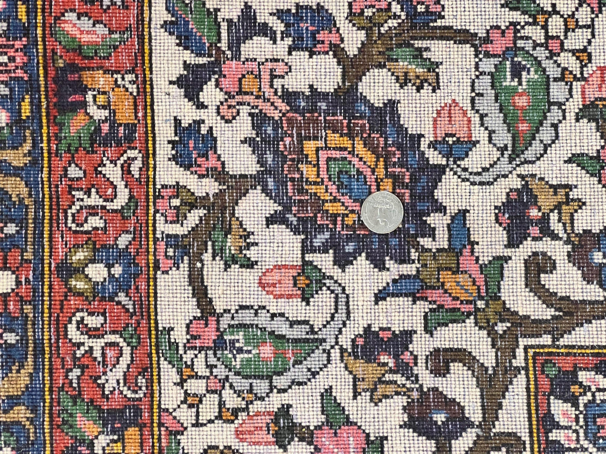 Persian Bakhtiari Rug 10x14, Multicolor Khesti Panel Design by Jewel Rugs